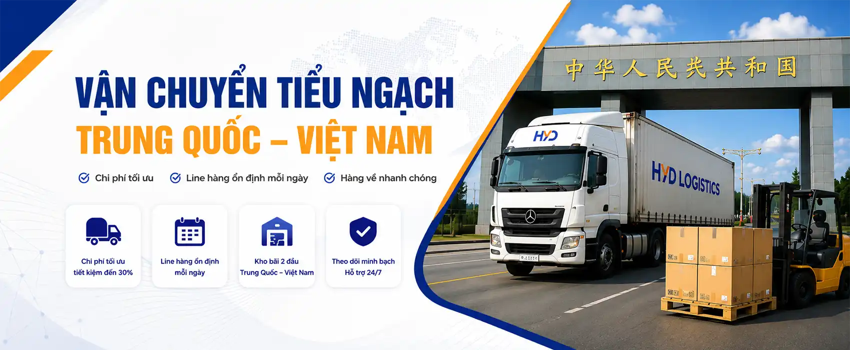 Vận chuyển tiểu ngạch Trung Quốc – Việt Nam