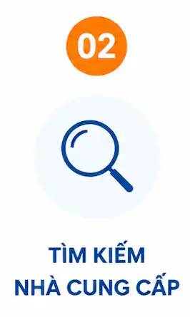 Tìm kiếm nhà cung cấp