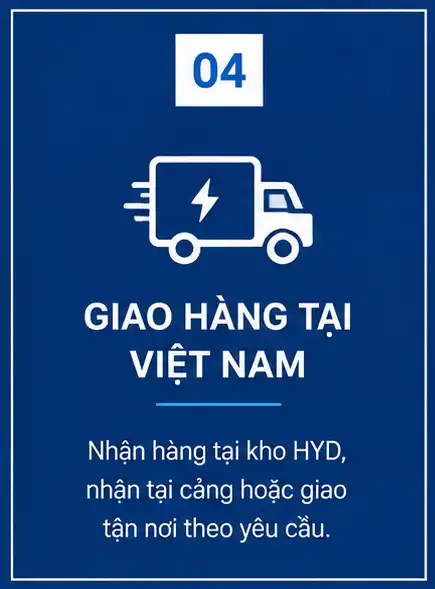 Quy trình vận chuyển biển_Giao hàng tại Việt Nam